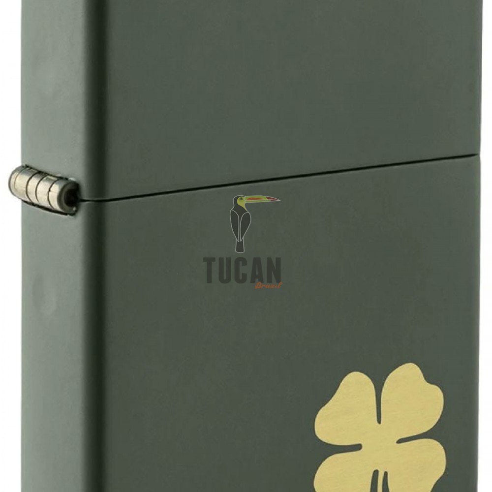 Zippo Four Leaf Clover Design 49796