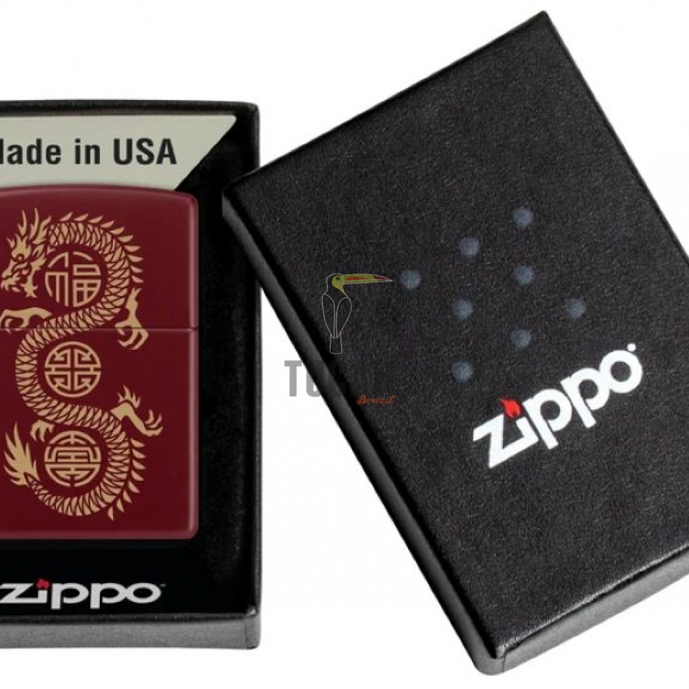 Zippo Dragon Luck Design 46834