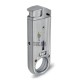 Αναπτήρας Πίπας Soft Flame Dissim Slim Silver DISSLS