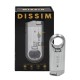 Αναπτήρας Πίπας Soft Flame Dissim Slim Silver DISSLS