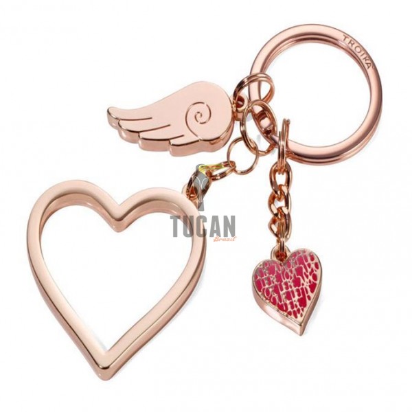 Μπρελόκ TROIKA  KR17-01/RG  "LOVE IS IN THE AIR"