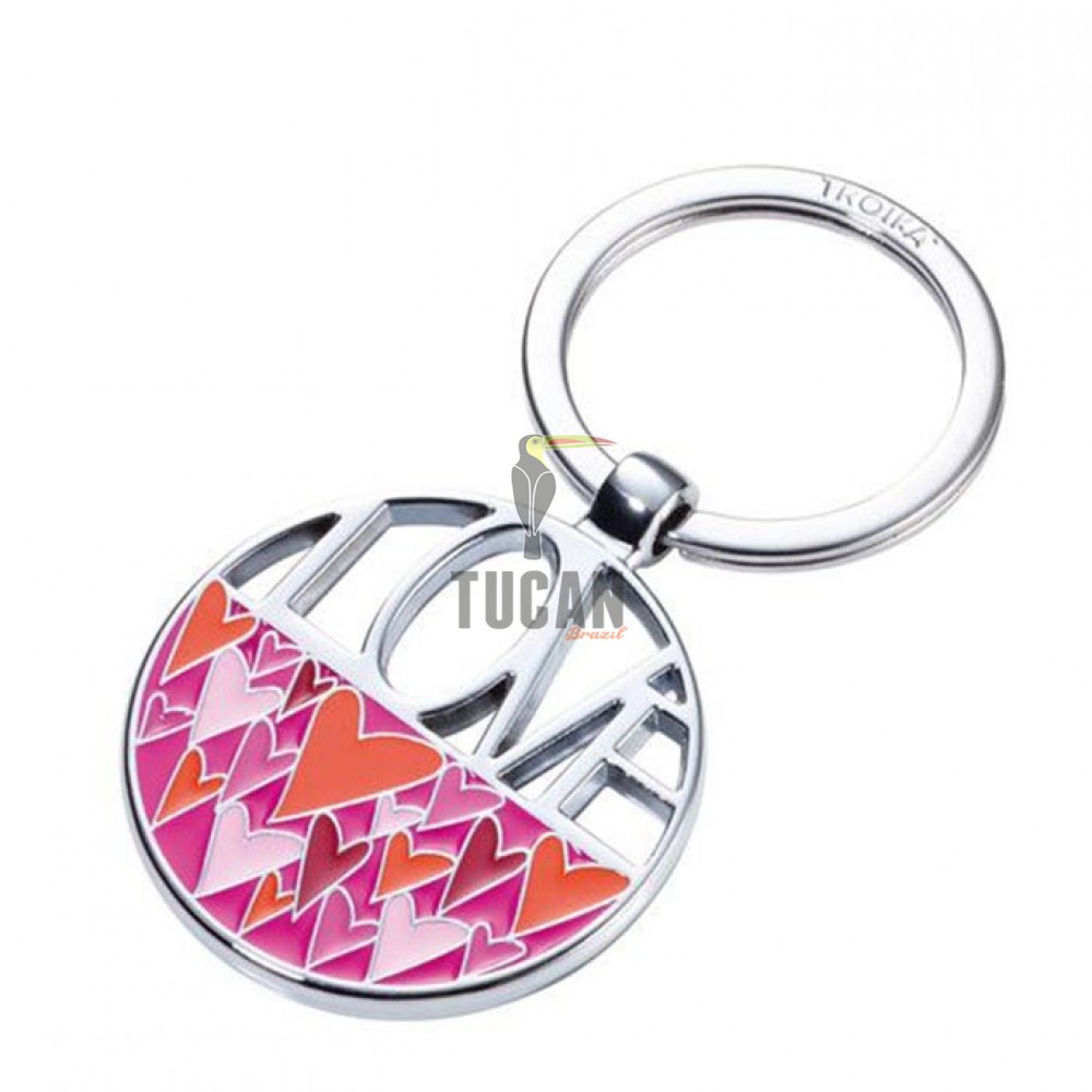 Μπρελόκ TROIKA  KR19-02/CH  "CIRCLE OF LOVE"