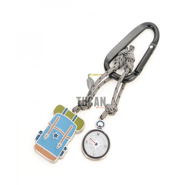 Μπρελόκ TROIKA KR22-06/BK "RUCKSACK"