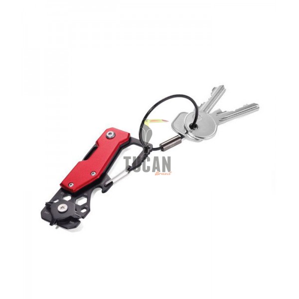 Μπρελόκ-Πολυεργαλείο TROIKA KTL25/RD "TOOLINATOR"