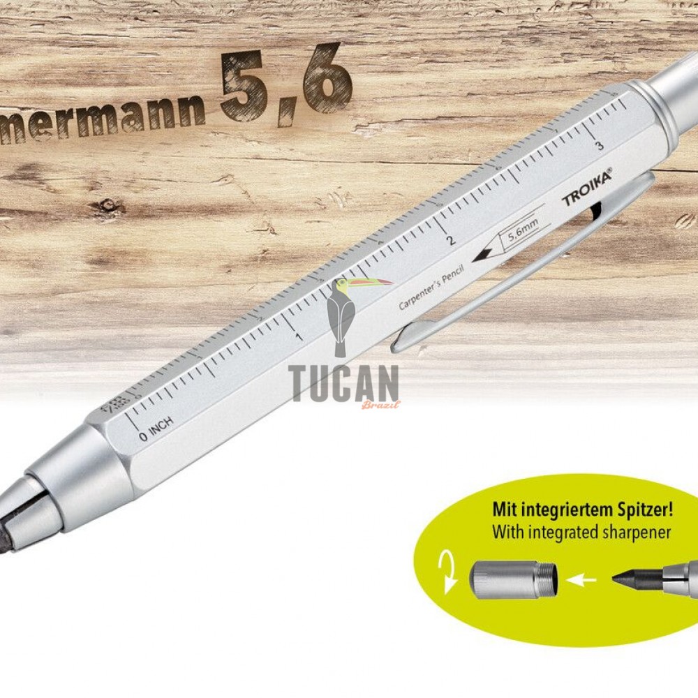 Mολύβι ξυλουργού Troika “Zimmermann 5,6” PEN56/SI