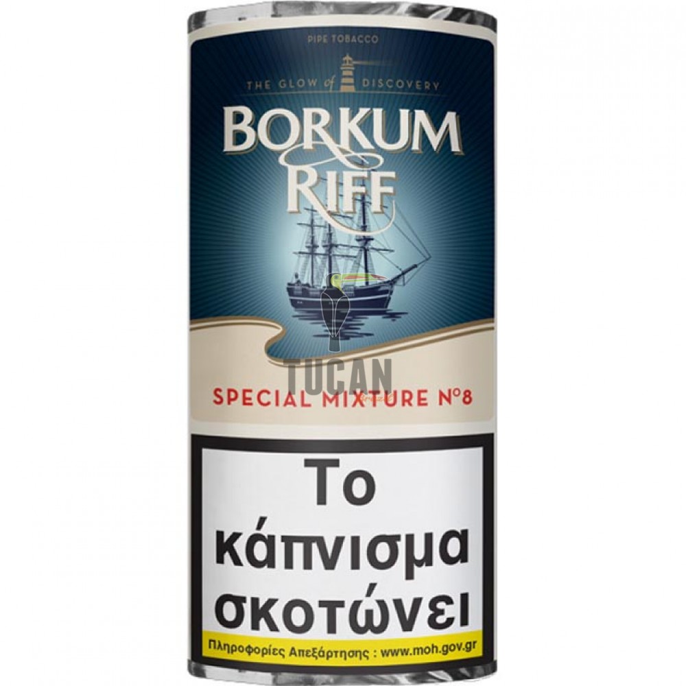 Καπνός πίπας Borkum Riff Special Mixture No 8