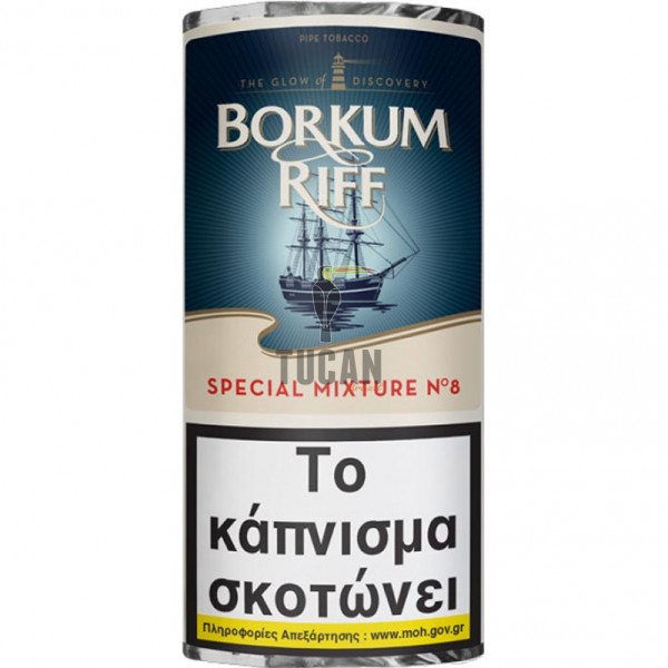 Καπνός πίπας Borkum Riff Special Mixture No 8