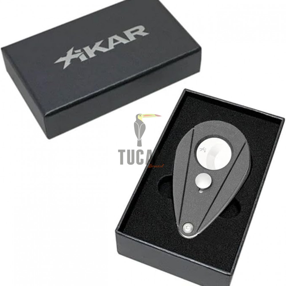 Πουροκόπτης  Xikar Xi2 XI-200SL Cigar Cutter - Granite Gray