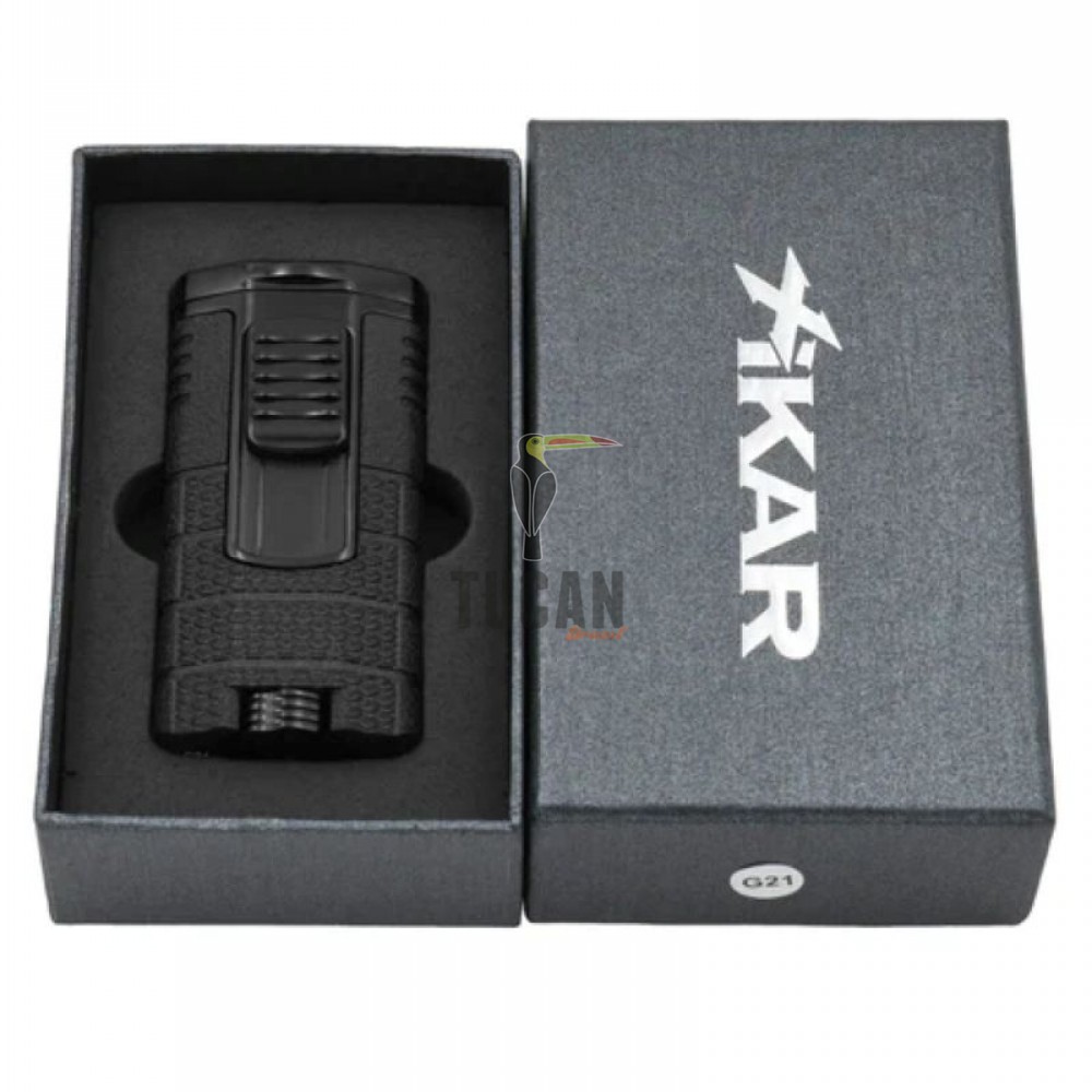 Αναπτήρας  Xikar Tactical τριπλής φλόγας jet XI-553ΒΚ2