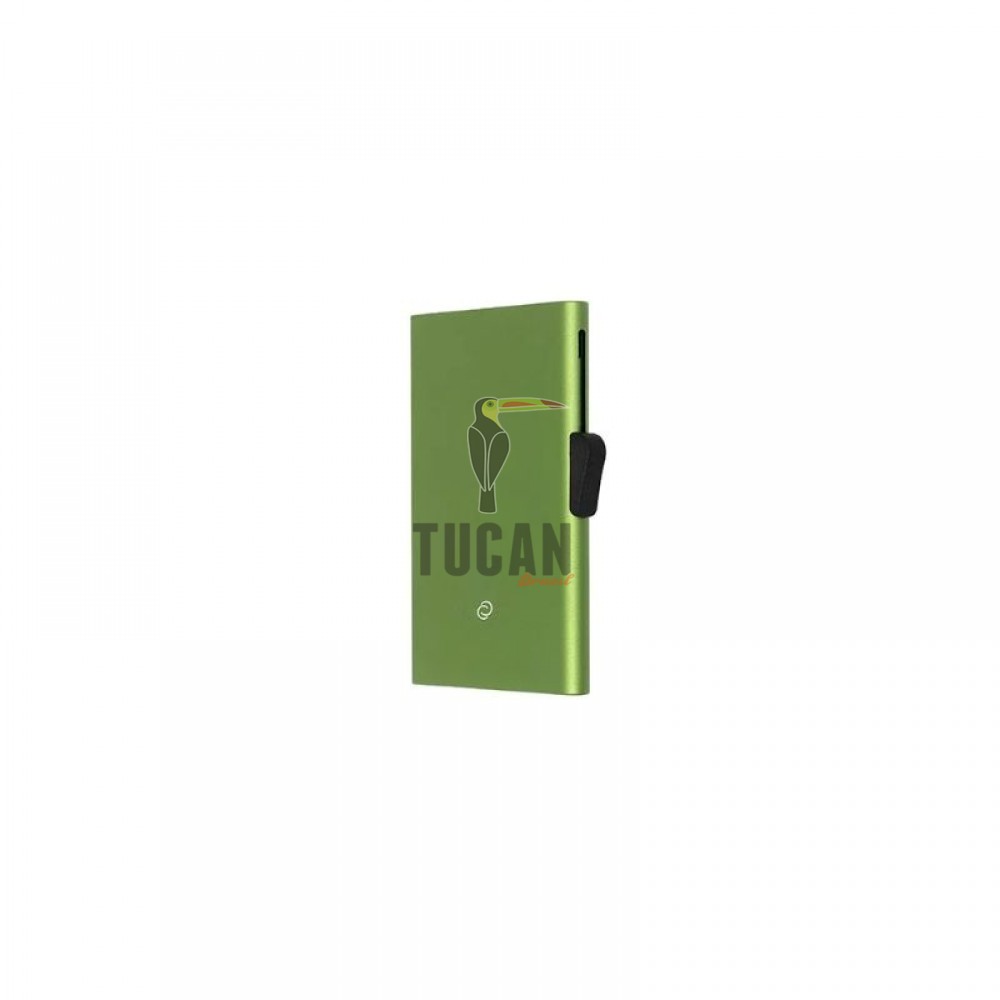 C SECURE Kαρτοθήκη αλουμινίου με προστασία RFID Red CH11943