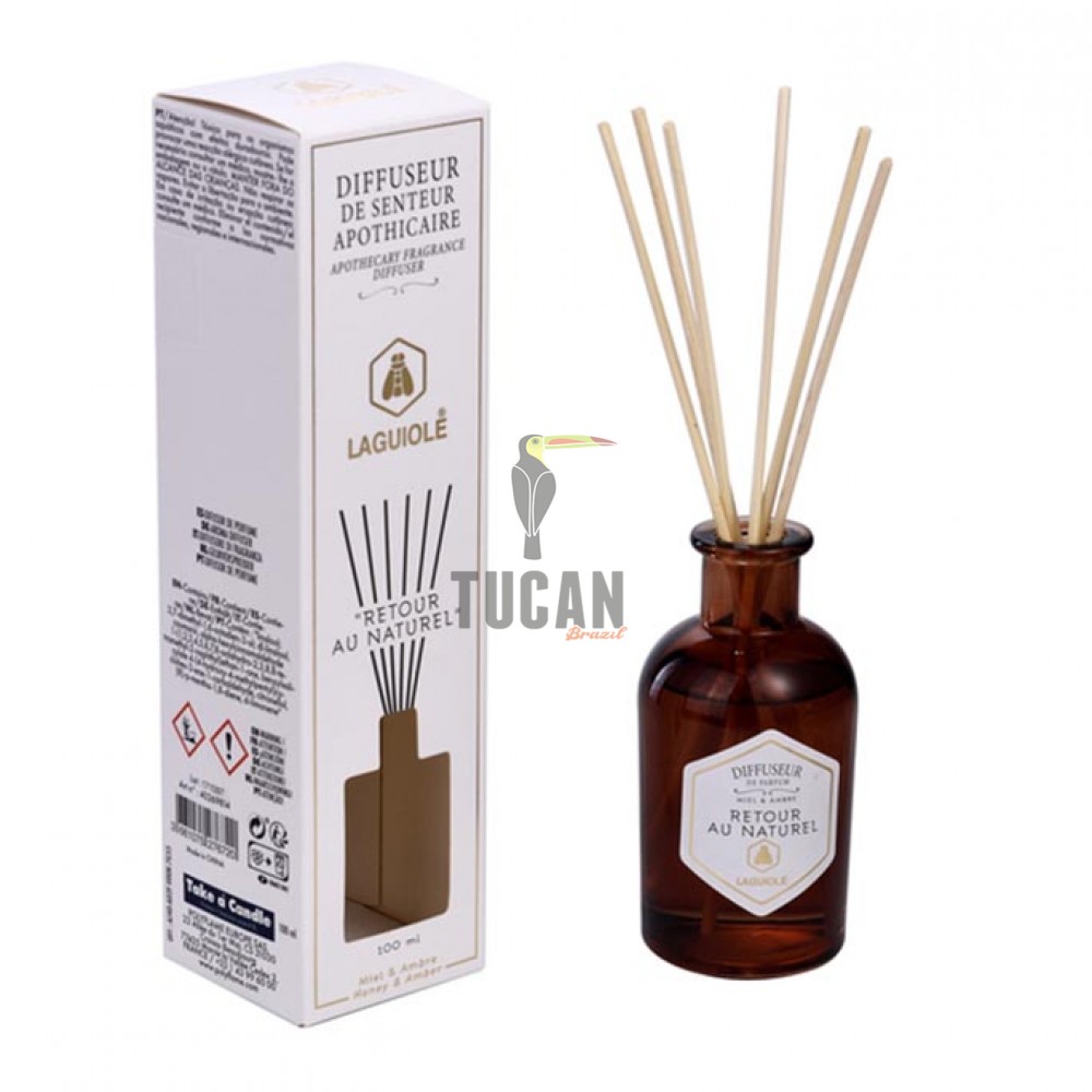 Αρωματικό Χώρου Laguiole Μέλι & Κεχριμπάρι 100ml
