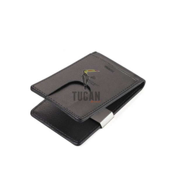 Troika "MIDNIGHT CardSaver®" καρτοθήκη πιστωτικών καρτών & money clip CCC15-39/LE Μαύρη