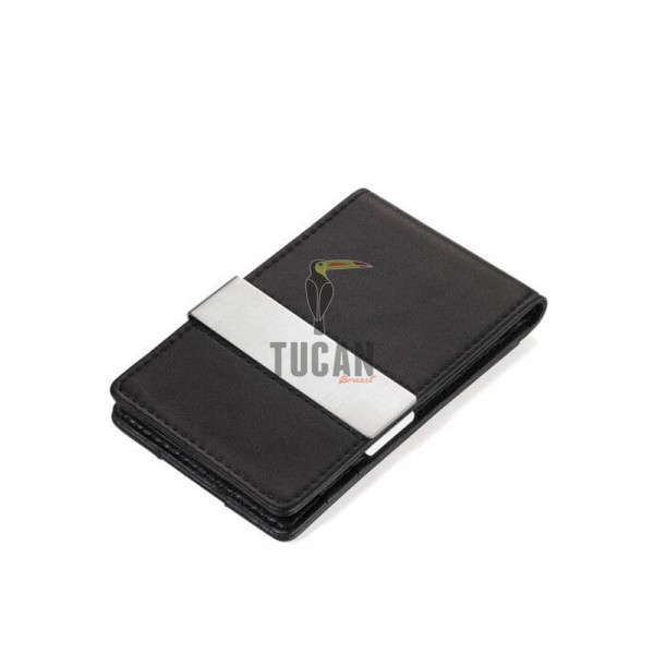 Troika "MIDNIGHT CardSaver®" καρτοθήκη πιστωτικών καρτών & money clip CCC15-39/LE Μαύρη