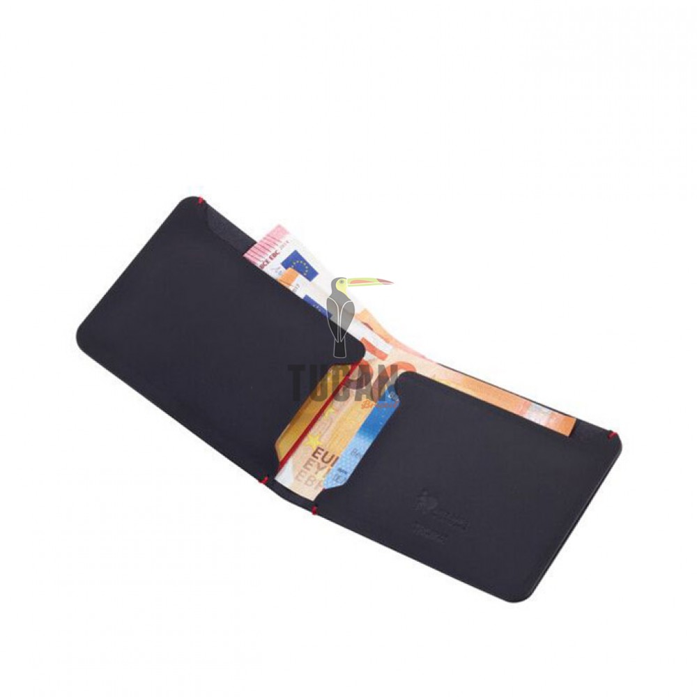 Troika "TROIKA SLIM WALLET" πορτοφόλι & καρτοθήκη WAL10/LE Μαύρο 