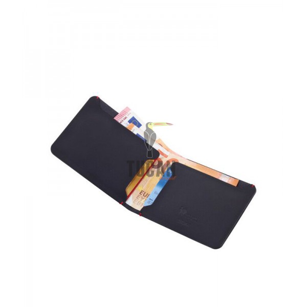 Troika "TROIKA SLIM WALLET" πορτοφόλι & καρτοθήκη WAL10/LE Μαύρο 