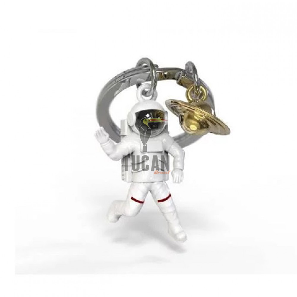 Μπρελόκ Metalmorphose Astronaut & Saturn MTM202-01
