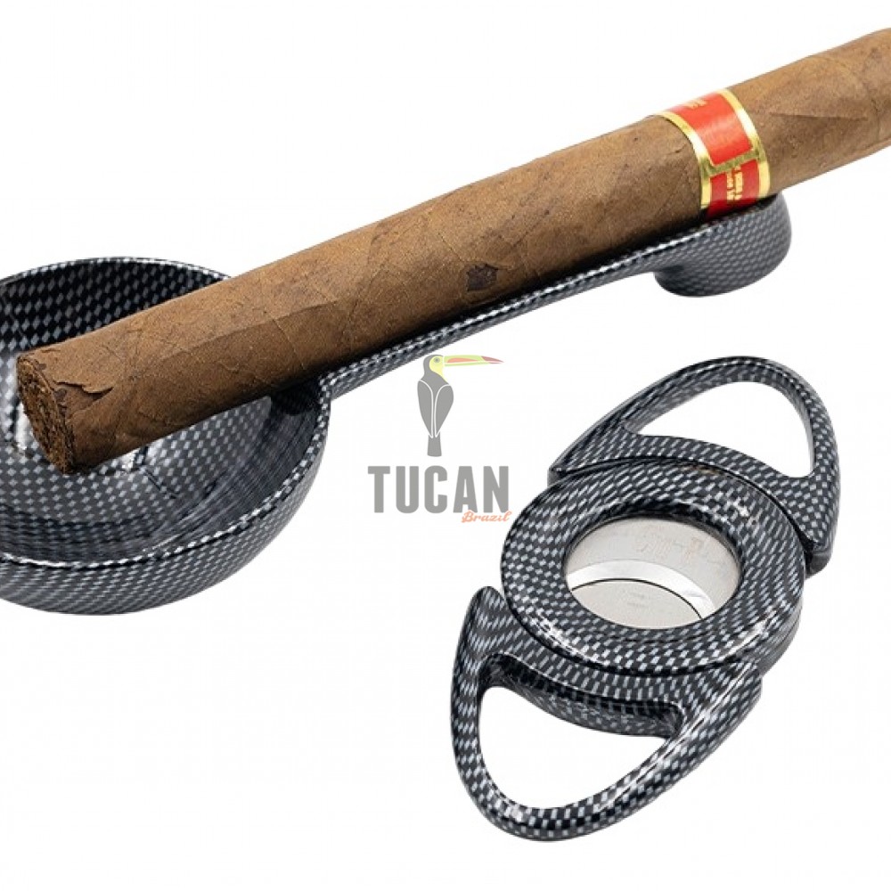 Σετ τασάκι πούρου και πουροκόπτης Cig-R COF-04
