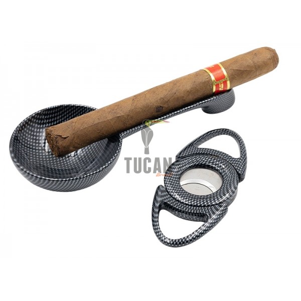 Σετ τασάκι πούρου και πουροκόπτης Cig-R COF-04