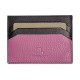 7.dots Δερμάτινη Θήκη Καρτών Lilac Bologna 90-005LIL
