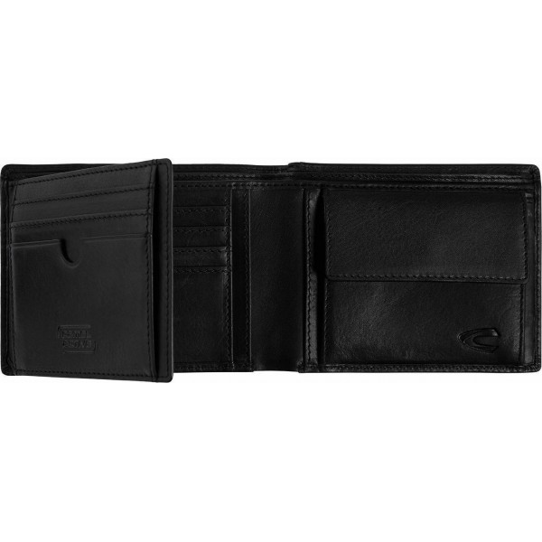 Camel Active Δερμάτινο Πορτοφόλι 276-701-60 ACTIVE JAPAN BLACK