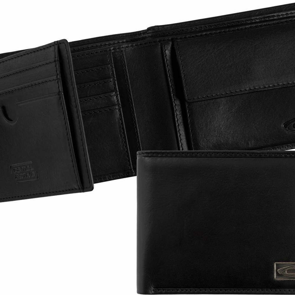 Camel Active Δερμάτινο Πορτοφόλι 276-701-60 ACTIVE JAPAN BLACK
