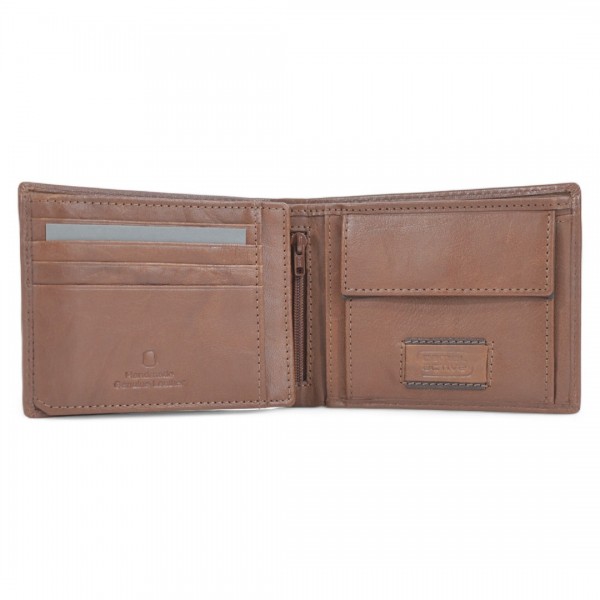 Camel Active Panama Δερμάτινο Πορτοφόλι Πλάγιο Cognac 250-704-22