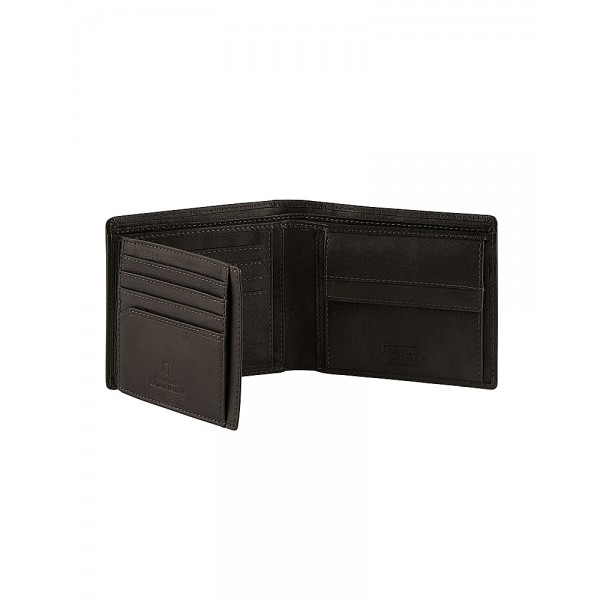 Camel Active Dust Δερμάτινο Πορτοφόλι Πλάγιο Μαύρο 403-704-60 (010335) 