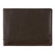 Camel Active Stone Δερμάτινο Πορτοφόλι Πλάγιο Καφέ Σκούρο 406-704-29(011812)