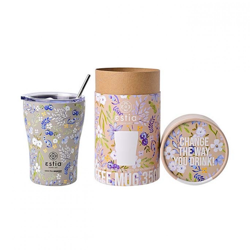 Θερμός ESTIA coffee mug 350ml 01-16869 Symphony taupe Θερμός ESTIA coffee mug 350ml 01-16869 Symphony taupe