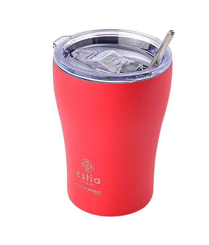 Θερμός ESTIA coffee mug 350ml  01-16845 Scarlet red Κούπες-Θερμός