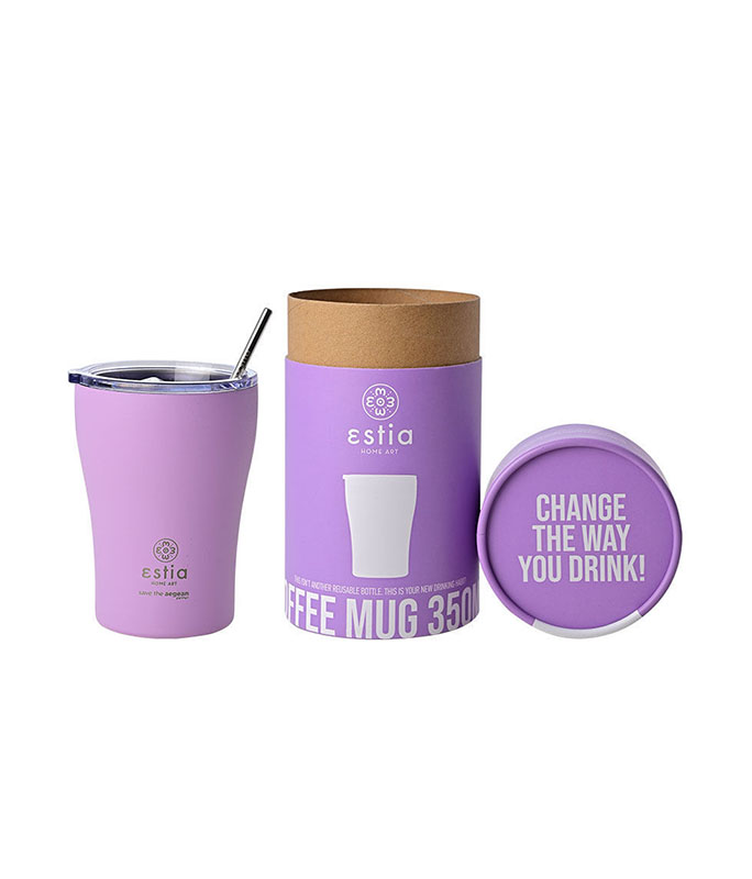 Θερμός ESTIA coffee mug 350ml  01-12090 Lavender purple Κούπες-Θερμός