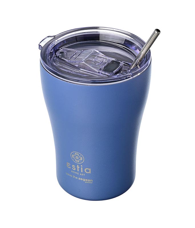 Θερμός ESTIA coffee mug 350ml  01-12182 Denim blue Κούπες-Θερμός