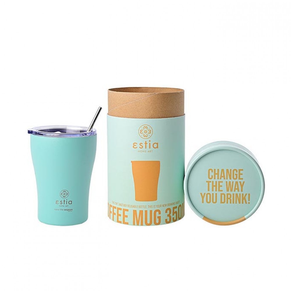 Θερμός ESTIA coffee mug 350ml 01-12106 Bermuda Green