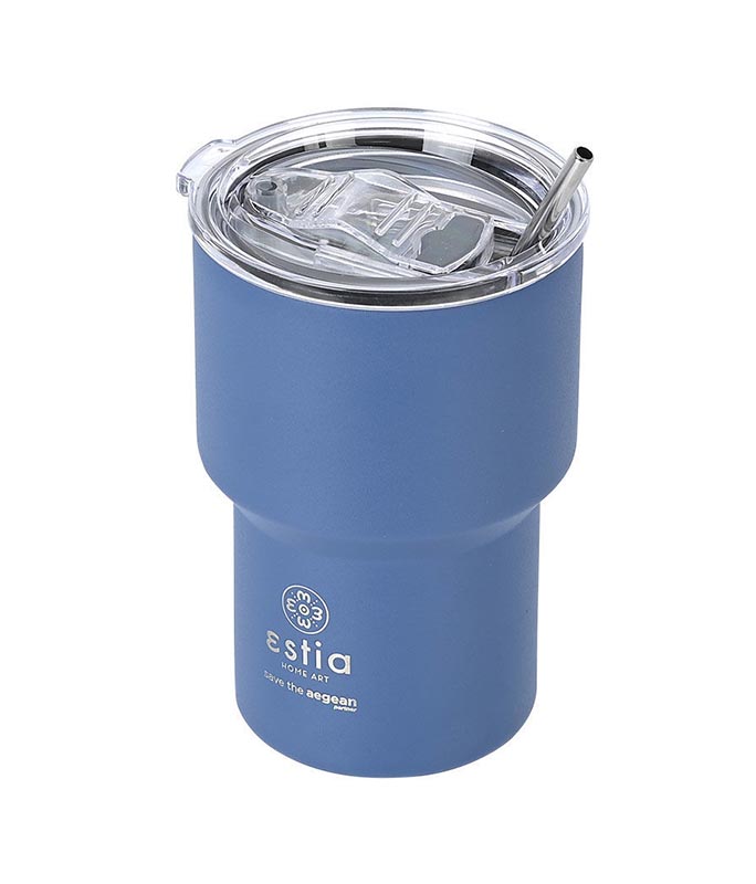 Θερμός ESTIA Mug Lite 400ml 01-18450 Denim Blue Κούπες-Θερμός