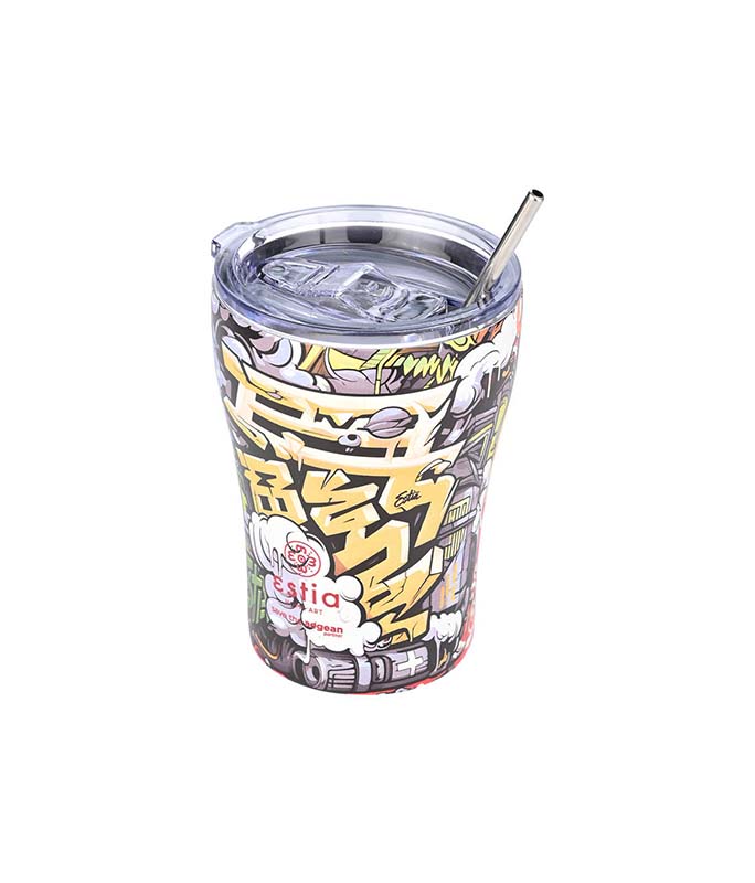Θερμός ESTIA coffee mug 350ml 01-22914 GRAFFITI RHYTHM Κούπες-Θερμός