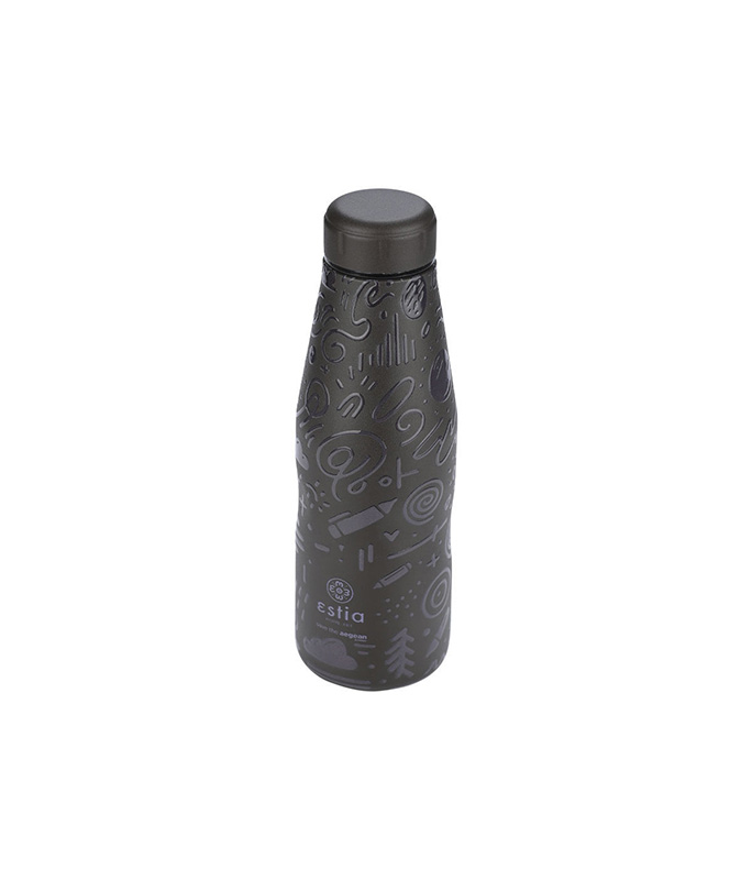 Estia Θερμός Travel Cup Save The Aegean 500ml 01-22044 NOIR ECHO Κούπες-Θερμός