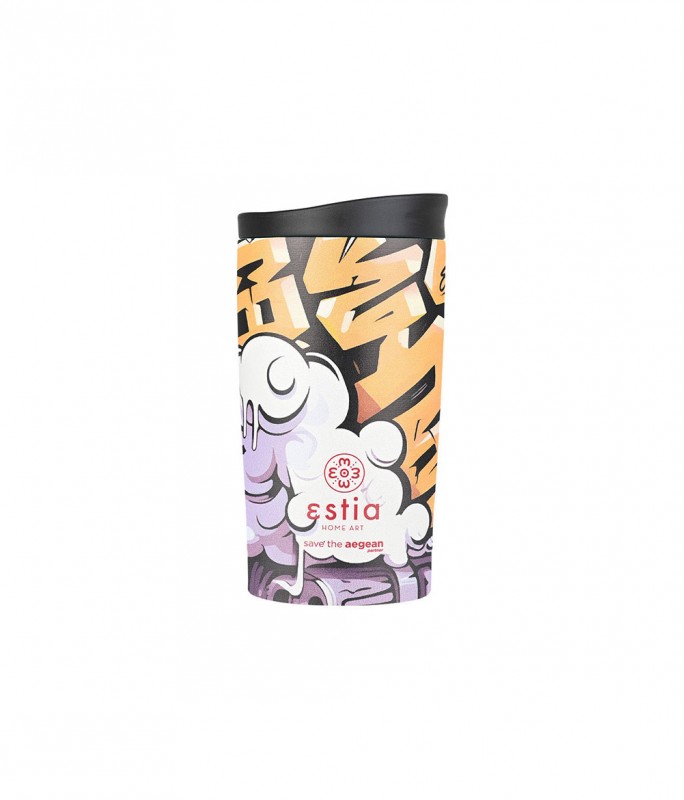 Θερμός ESTIA Travel Mug 350ml 01-25670 GRAFFITI RHYTHM Κούπες-Θερμός