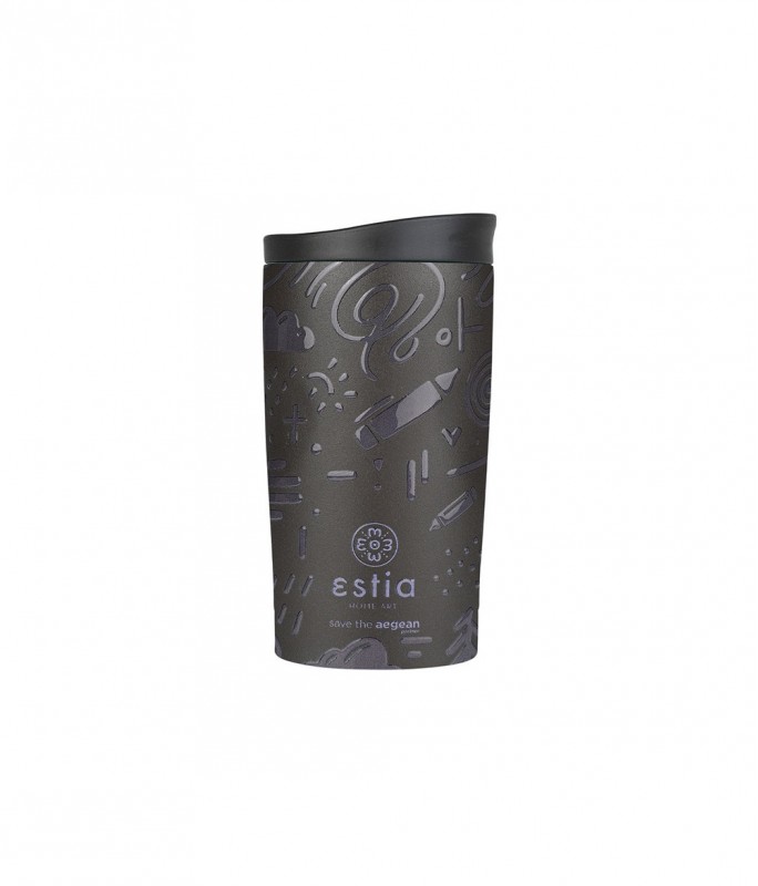 Θερμός ESTIA Travel Mug 350ml 01-25588 NOIR ECHO Κούπες-Θερμός