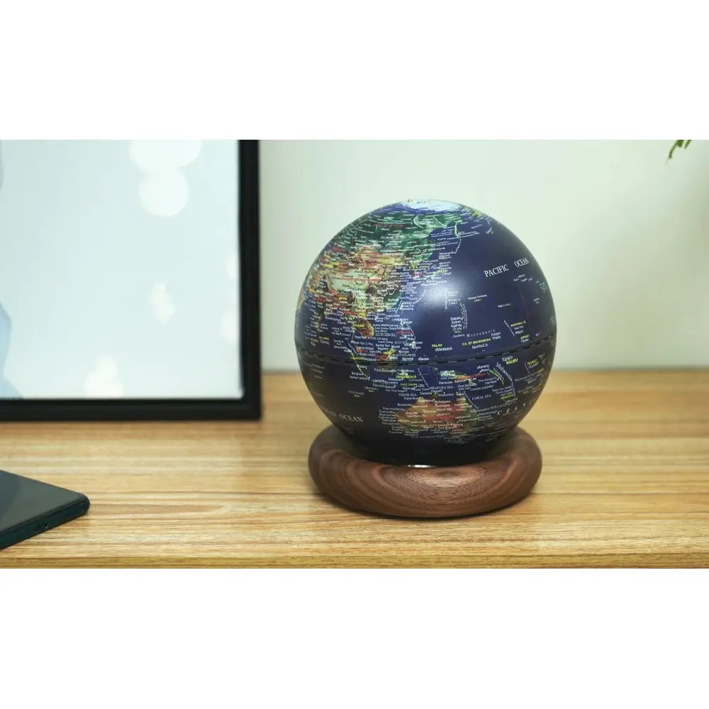 Επιτραπέζιο φωτιστικό Υδρόγειος Atlas Globe Gingko G038M/WT