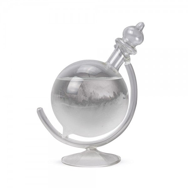 Storm Glass Globe – Διακοσμητικό Βαρόμετρο Γραφείου με Κρυσταλλική Αντίδραση 97190