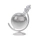 Storm Glass Globe – Διακοσμητικό Βαρόμετρο Γραφείου με Κρυσταλλική Αντίδραση 97190