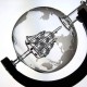 Globe Decanter Set – Μοναδικό Σετ Καράφας και Ποτηριών με Υφή Υδρογείου MM04520