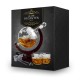 Globe Decanter Set – Μοναδικό Σετ Καράφας και Ποτηριών με Υφή Υδρογείου MM04520
