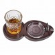 Whiskey & Cigar Tray – Ξύλινος Δίσκος για Ουίσκι & Πούρο MM05094