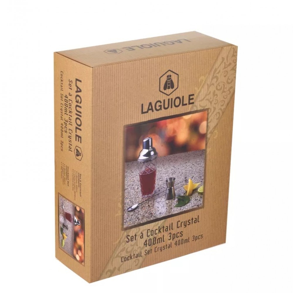 Σετ κοκτέιλ Laguiole Crystal 40269101 