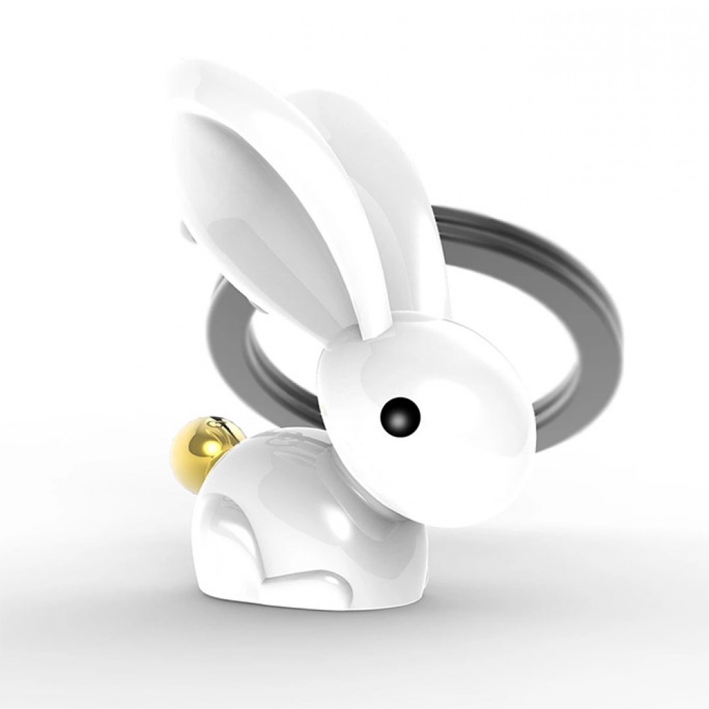 Μπρελόκ Metalmorphose White Bunny MTM068-01 