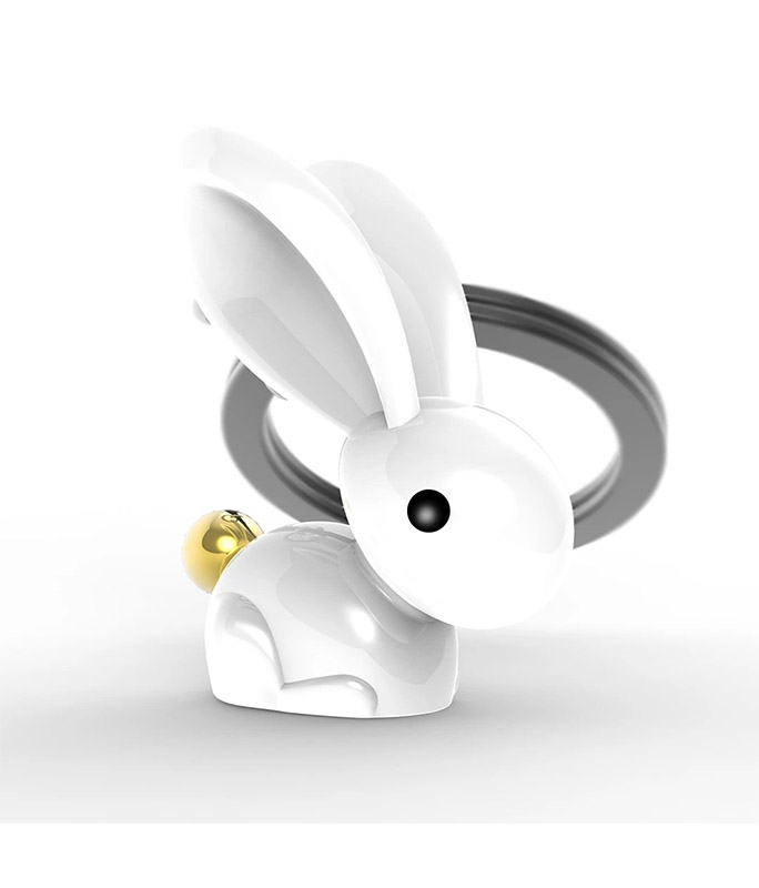 Μπρελόκ Metalmorphose White Bunny MTM068-01  Μπρελόκ Ζωάκια