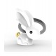 Μπρελόκ Metalmorphose White Bunny MTM068-01 