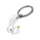 Μπρελόκ Metalmorphose White Bunny MTM068-01 