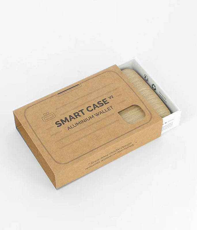 OGON Πoρτοφόλι Smart Case V2 Alu Bamboo  Πορτοφόλια-Καρτοθήκες